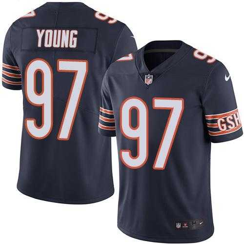 Nike Men & Women & Youth Bears 97 Willie Young Navy Blue Color Rush Limited Jersey,We sell and wholesale Nike Men & Women & Youth Bears 97 Willie Young Navy Blue Color Rush Limited Jersey on line form chian!